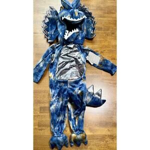 NEW NWT Pottery Barn Kids Dilophosaurus Dinosaur Light-Up Halloween Costume 2T